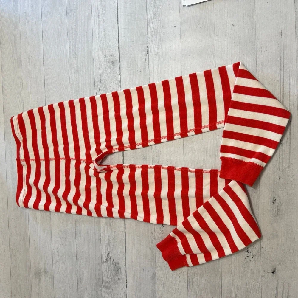 Hanna Andersson‎ baby Yoda Santa Christmas long John pajamas size 140/10